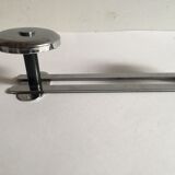 Chrome patère coat holder