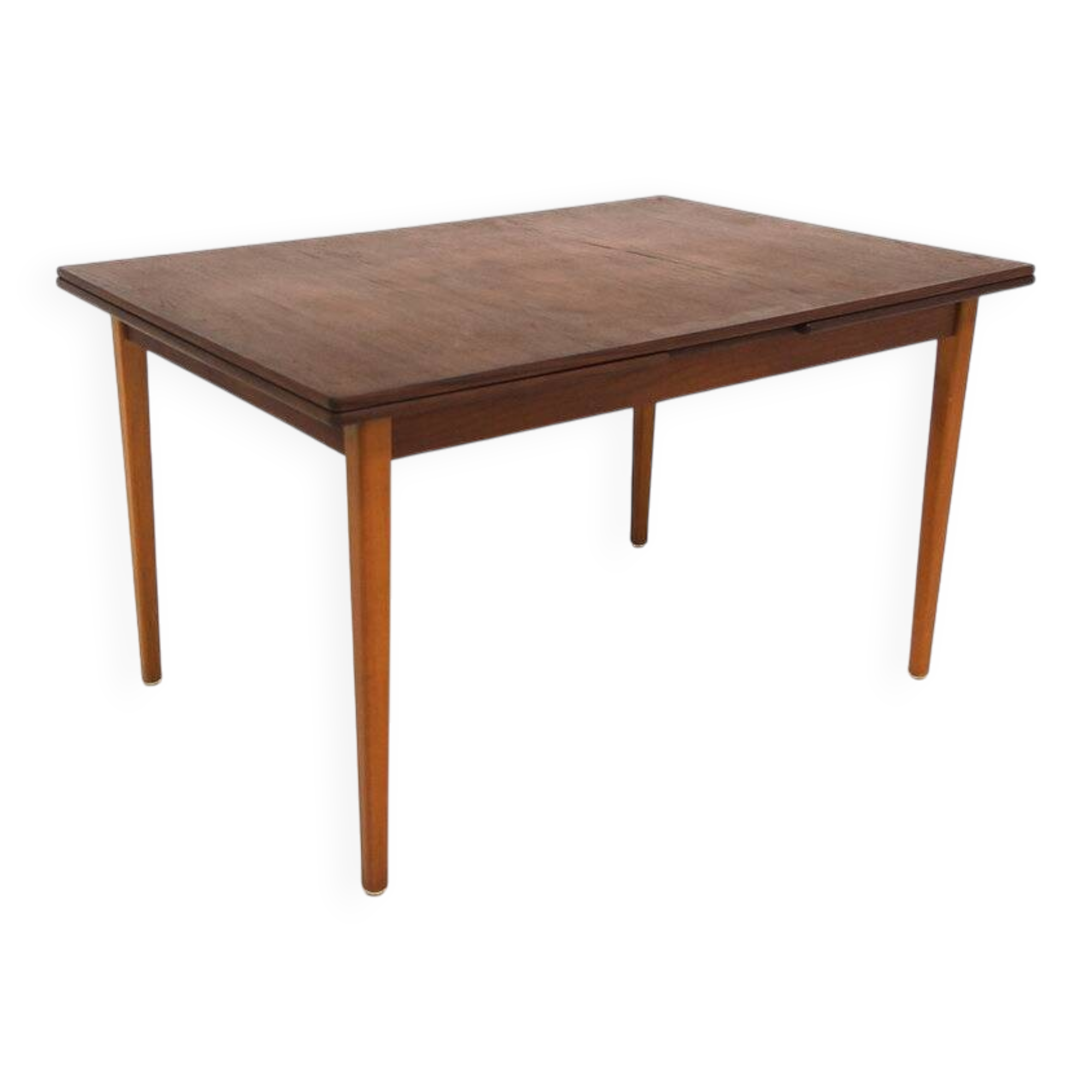 Teak "wallet" dining table, Sweden, 1960s
