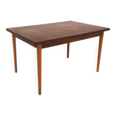 Table de salle à manger "portefeuille" en teck, Suède, 1960