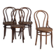 Antique Thonet Chairs No. 18 (c.1920). Set of 4 pieces #11