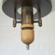 Vintage Lantern Pendant Light | Mid Century Opaline Glass Chandelier