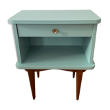 Retro green bedside table