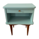 Retro green bedside table