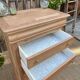 Solid wood chest of drawers