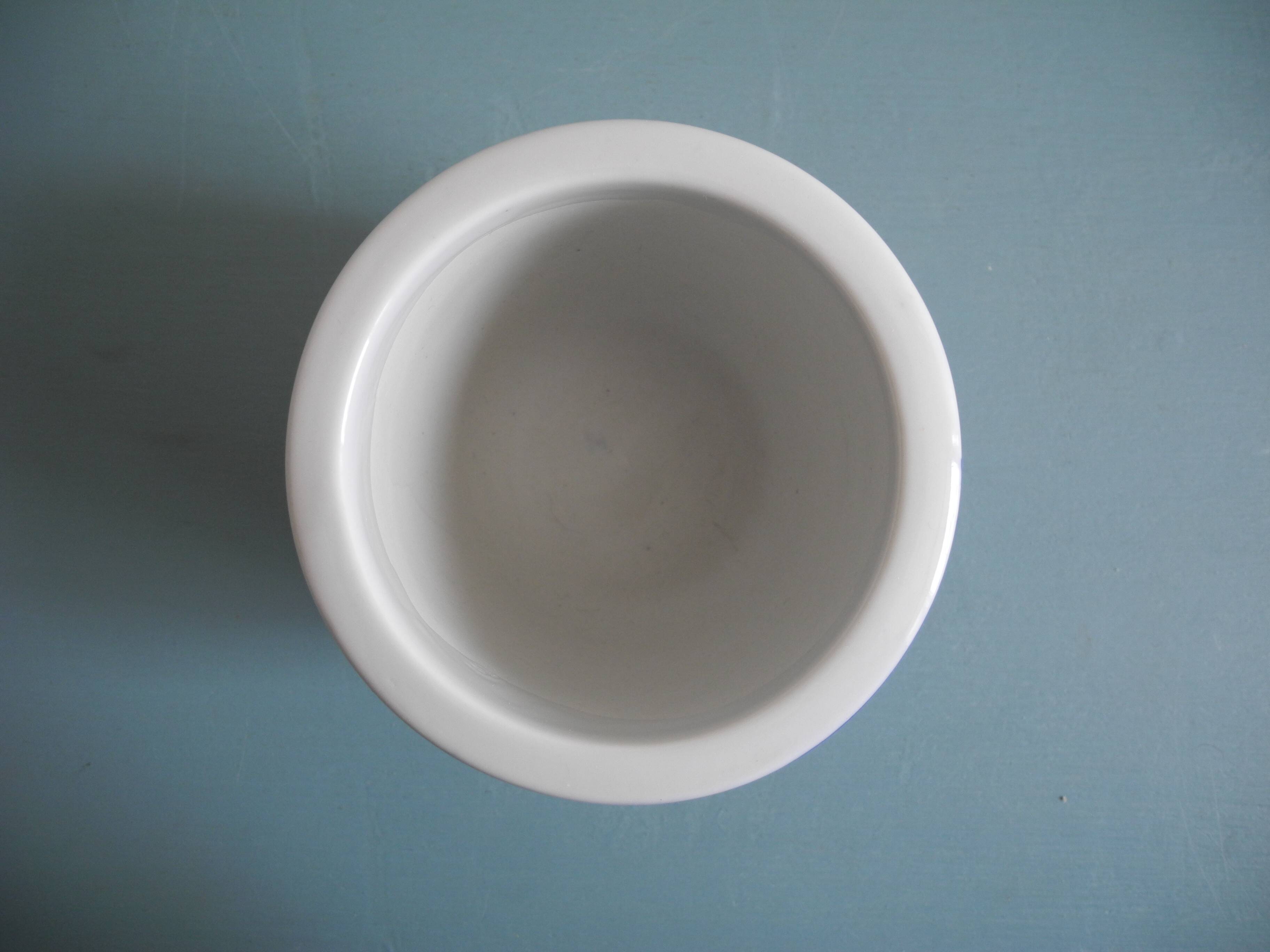 miniature basin ceramic decorative vintage pot cover