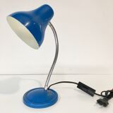 Blue retro desk lamp