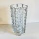 Geometric semi-crystal vase 1950s