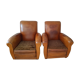 Pair of club chairs