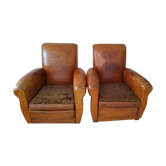 Pair of club chairs