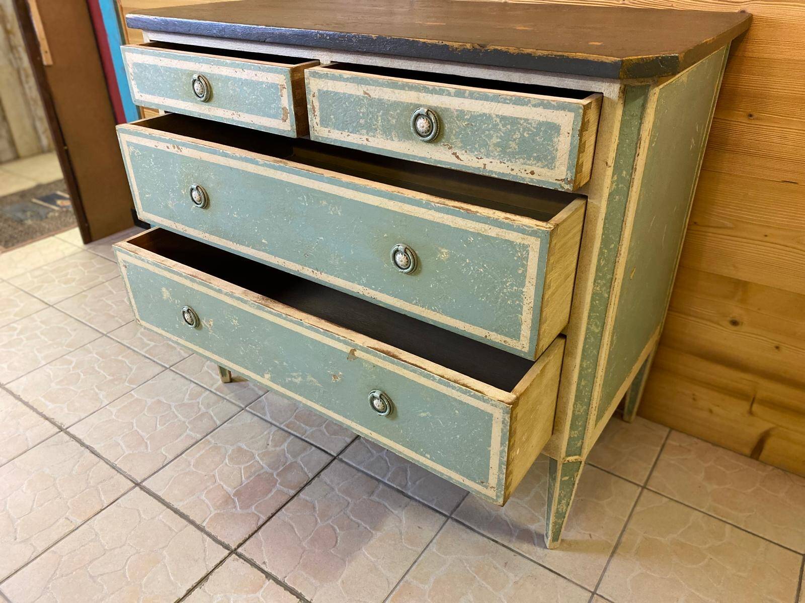 Louis XVI style chest of drawers