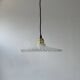 Antique vintage opaline lace pendant light 25 cm