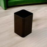 Iconic Kartell 4672 Dark Brown Plastic Paper Basket - Ufficio Tecnico Design