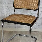 Pair of vintage chairs B32 Marcel Breuer, black