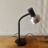 Vintage Wila desk lamp in black metal and aluminum