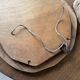 Set of 2 organic brutalist mirrors wood 1950s