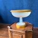 Coupe en opaline sur pied, époque Charles X