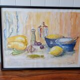 Original still life watercolor
