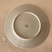 2 Large Presentation Plates “Tree of India” Decor Charles Ahrenfeldt