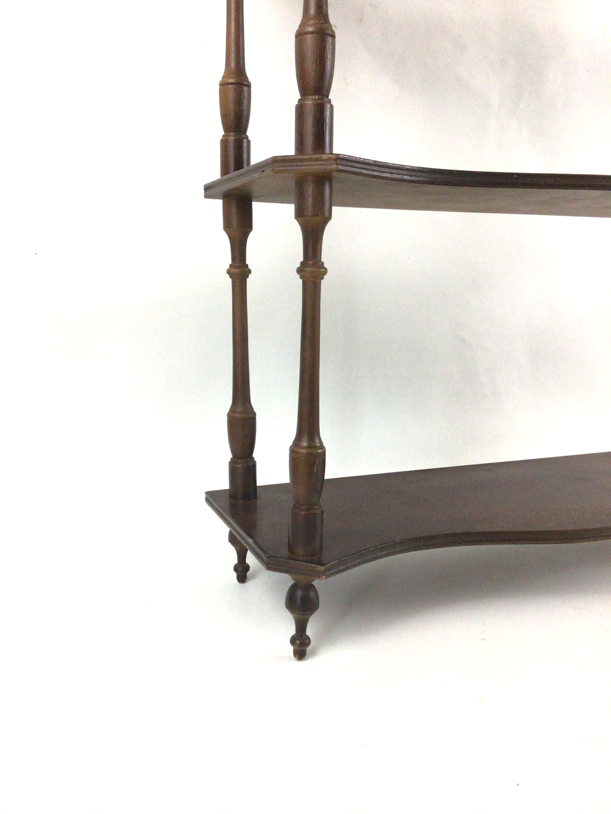 Wooden wall shelf 80 cm