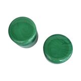 Malachite glass containers – Czechoslovakia, 1970s