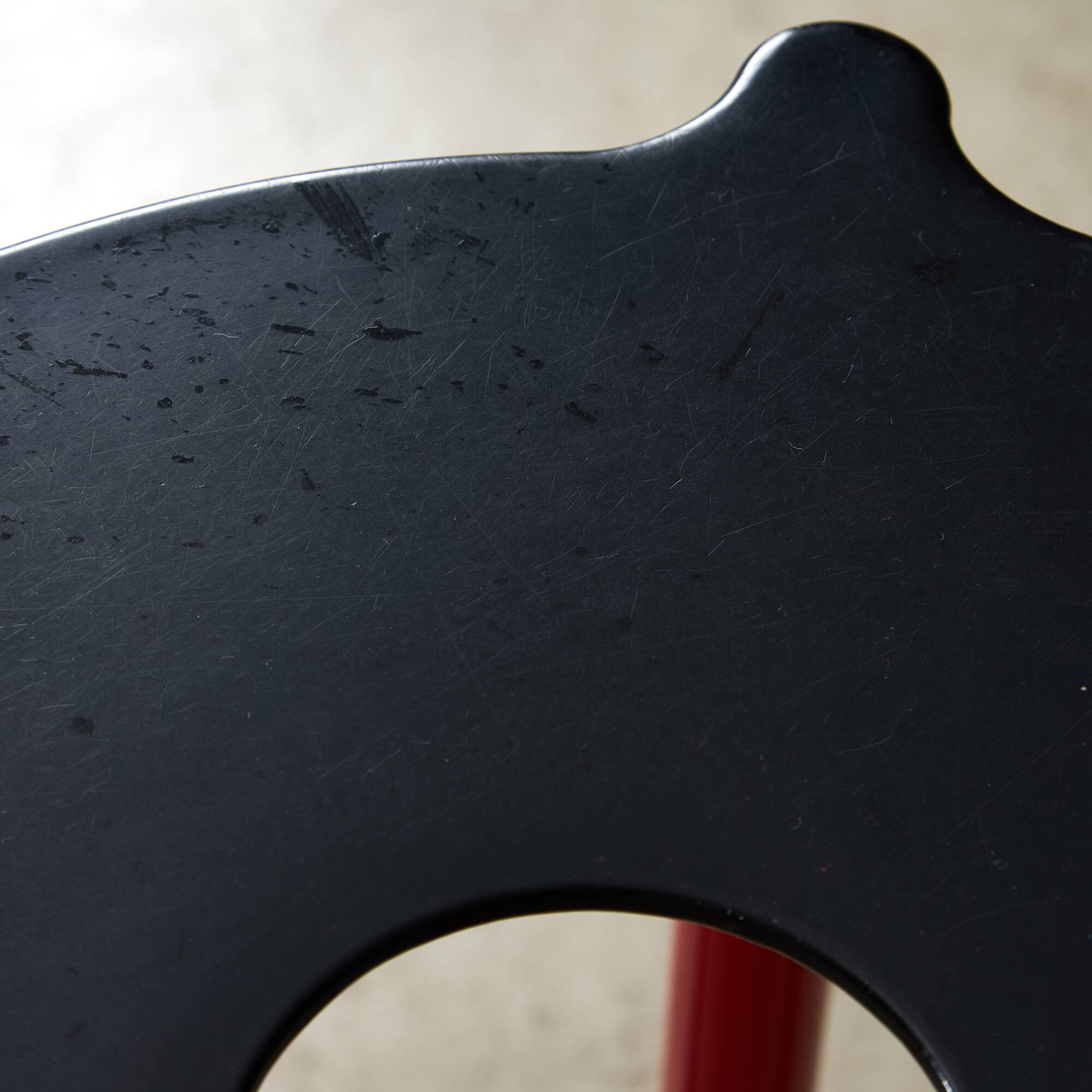 Polo Low Bar Stool by Anna Castelli Ferrieri for Kartell, 1979