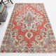 Tapis 4x7 classic red vintage, 126x227cm