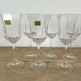 6 Luminarc stemware model "Octime"