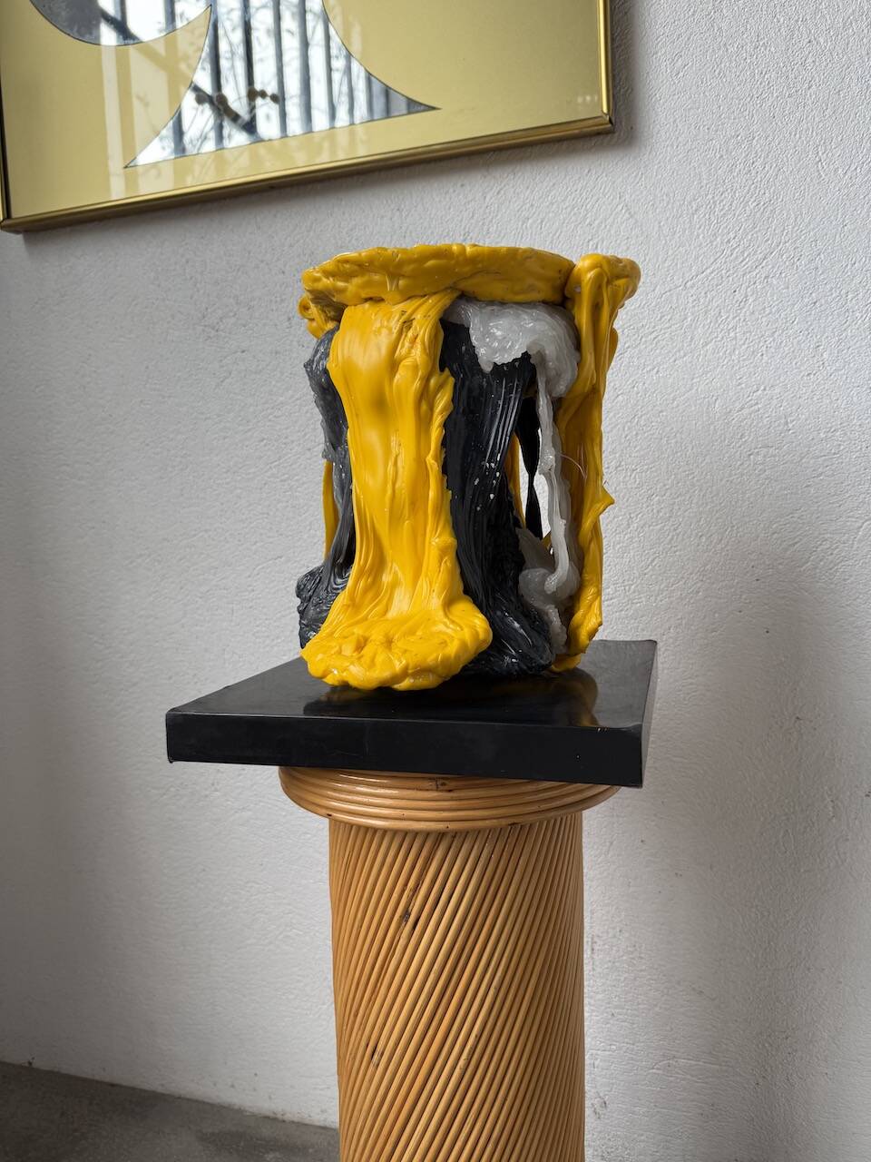 Resin fish sculpture