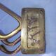 Brass coat rack