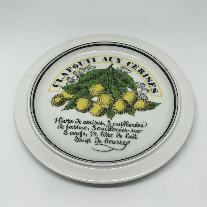 5 dessert plates "fruit recipes"