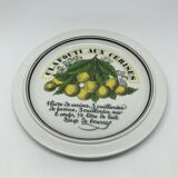 5 dessert plates "fruit recipes"