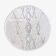 Tapis berbere rond 160 cm motif noir
