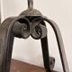 Candelabrum Chandelier Candle Holder Three Arms Light Wrought Iron 1940 Gothic