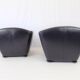 Cor zelda set of 2 leather armchairs by peter maly