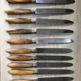 Set of 10 Art Deco knives
