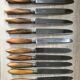 Set of 10 Art Deco knives