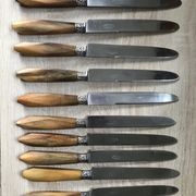 Set de 10 couteaux Art déco