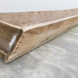 Old wooden trough Oak trough planter
