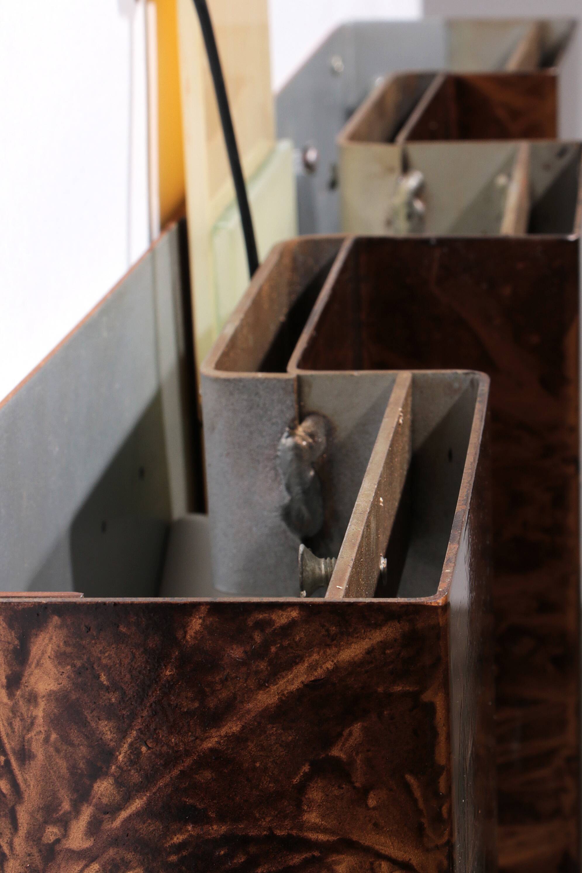 Very large, rare wall lamp from the Thalia Theater IJmuiden, 1930