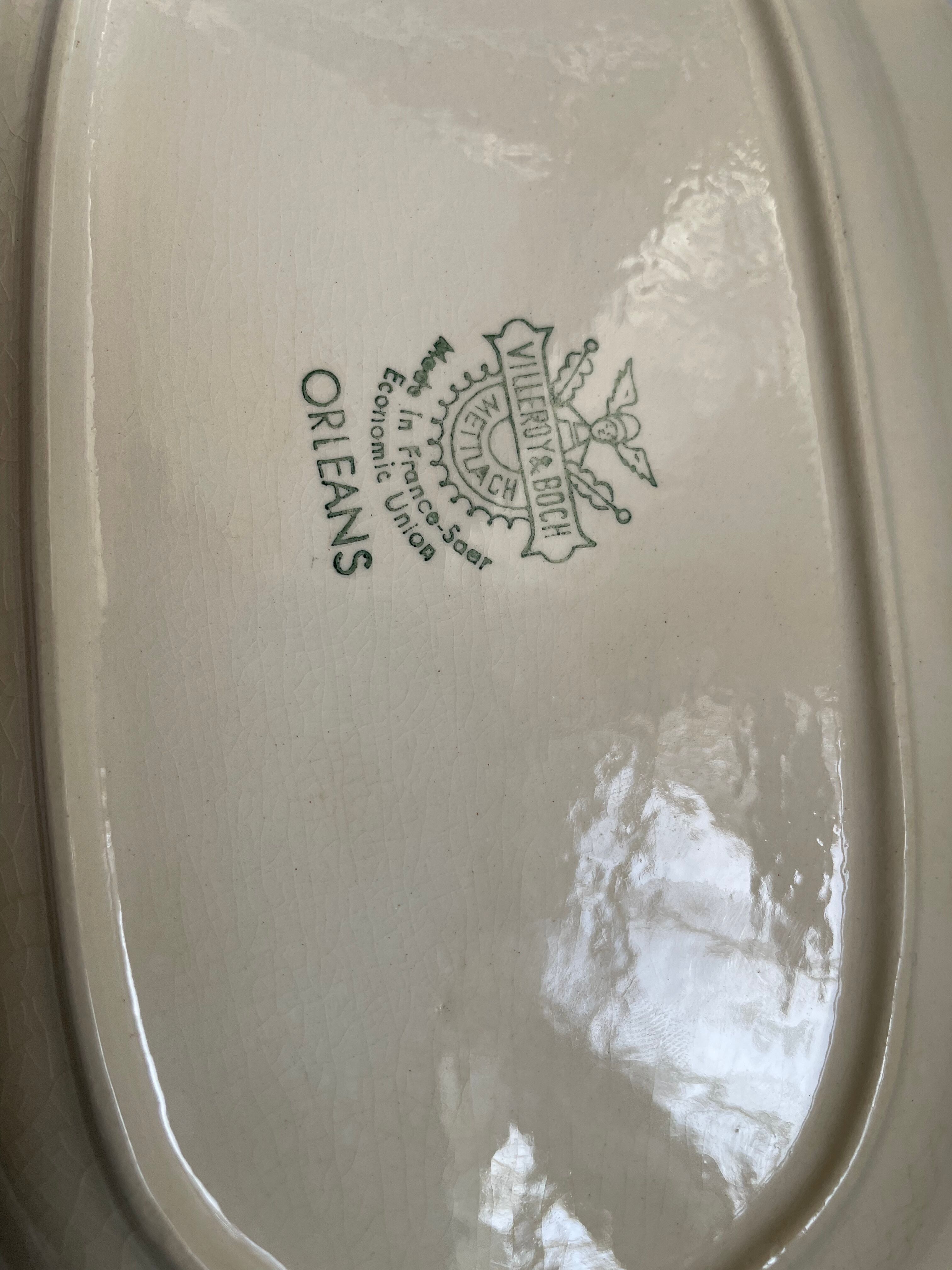 Saucière and raviers villeroy boch model orleans