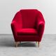 Pair armchairs 50