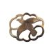 Brass bird trivet