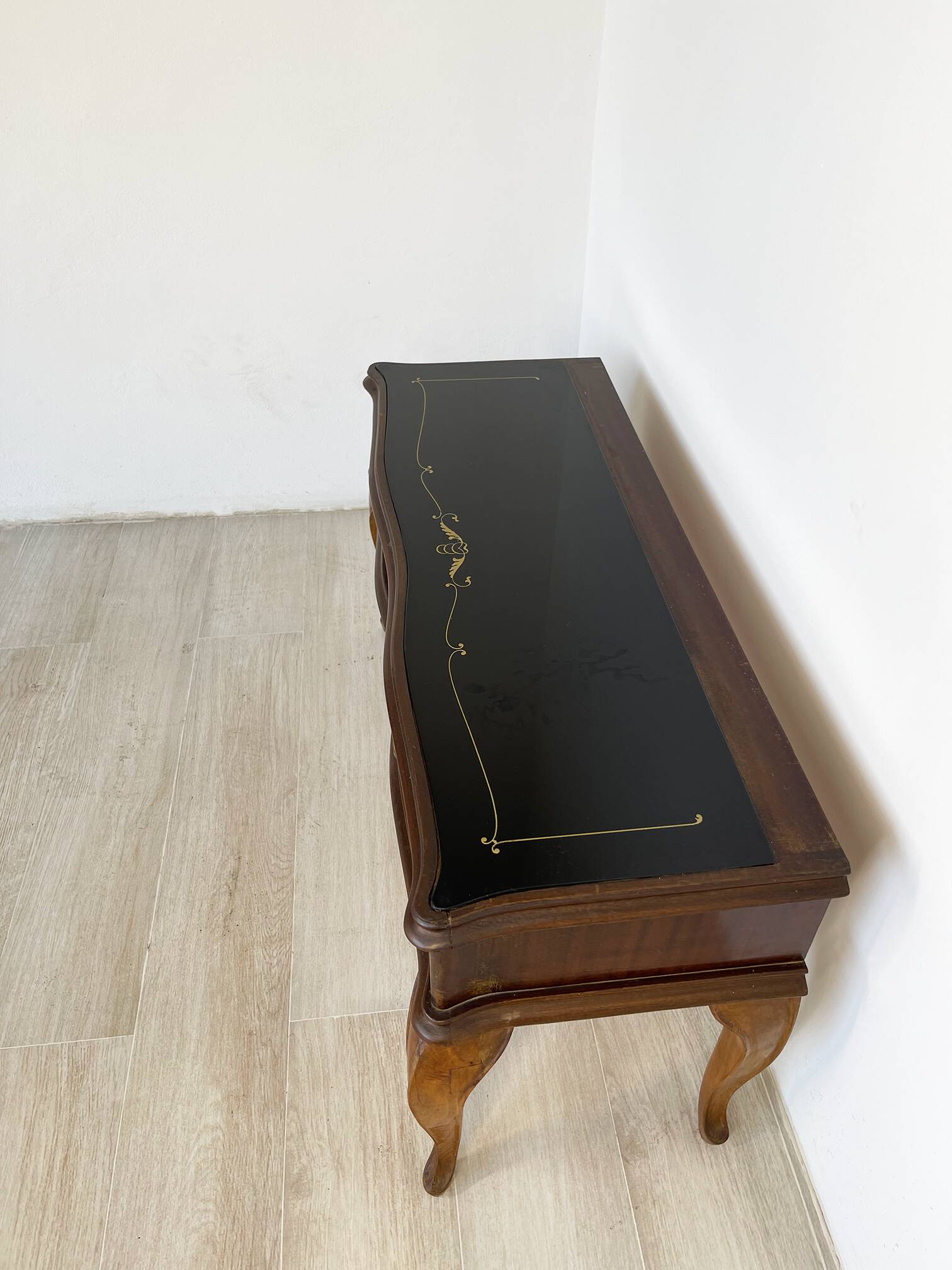Console italienne/table pétinuse des années 1950