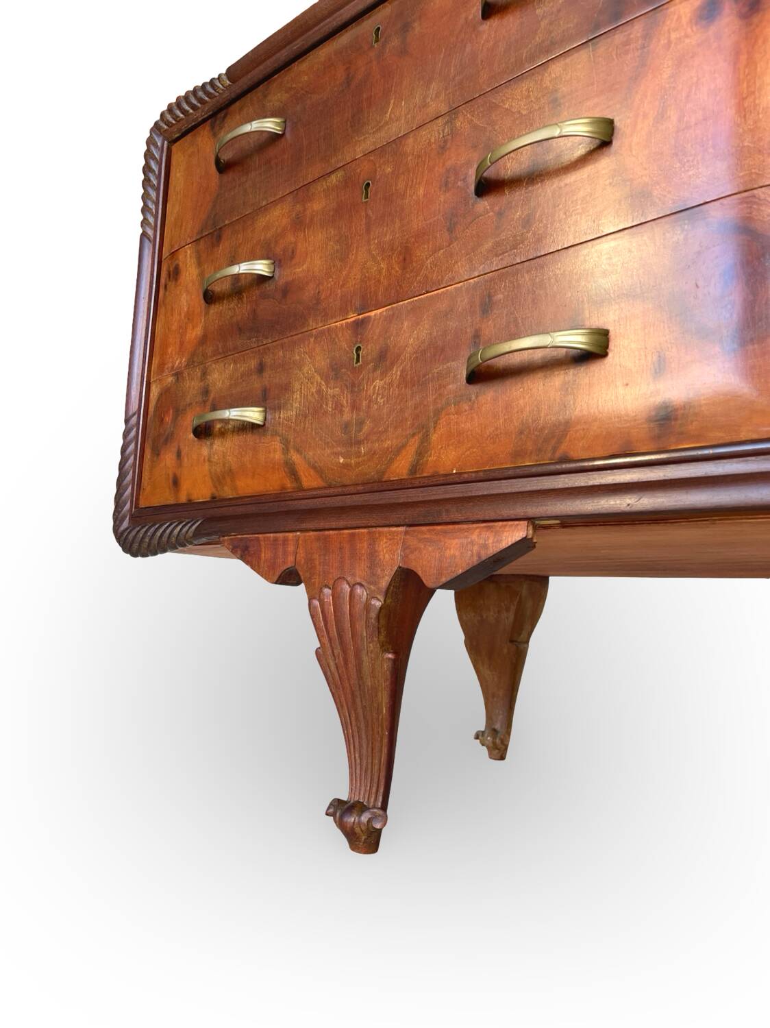 An art deco Italian chest of drawers, Italy 1940s/1950s
