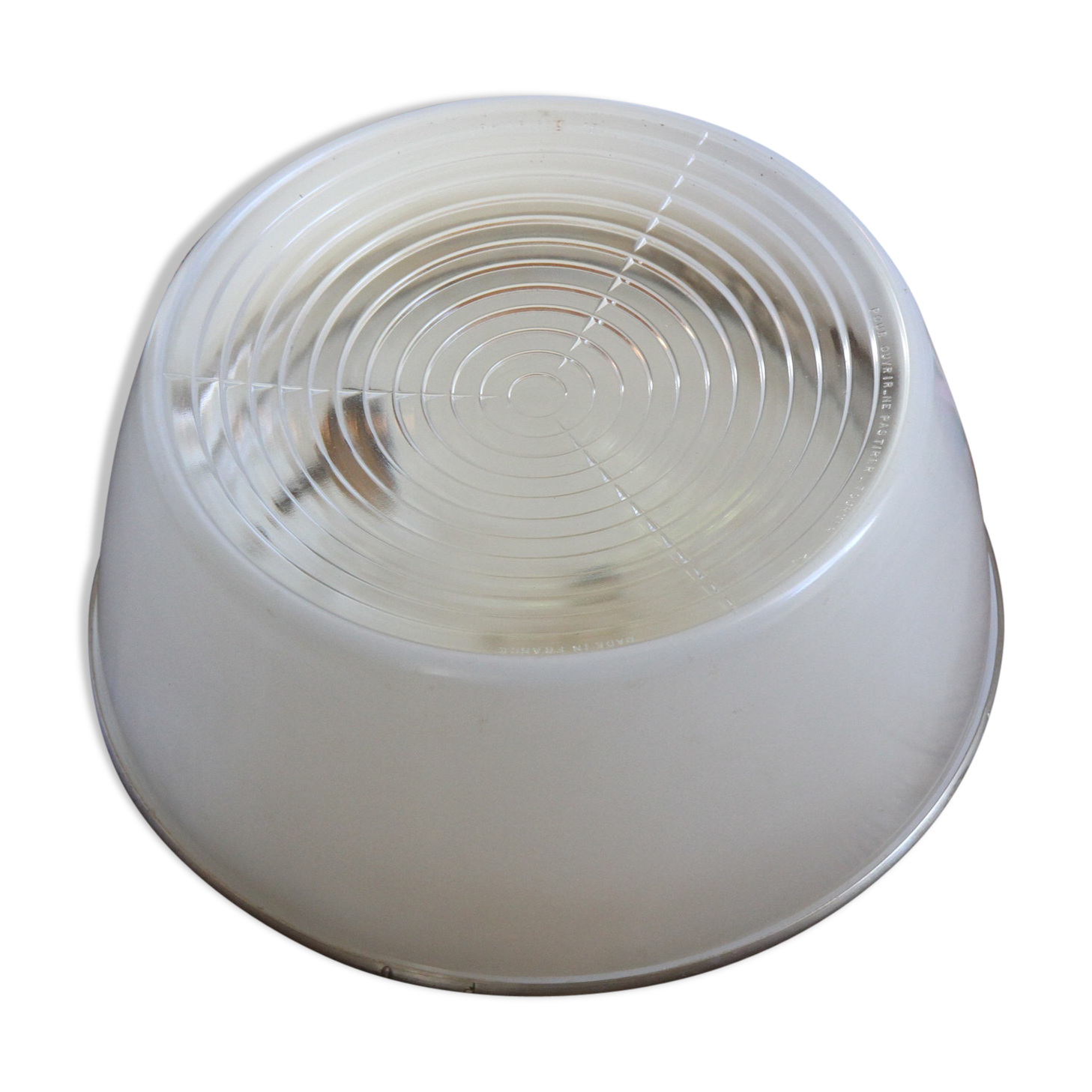 Holophane glass ceiling light - 34 cm