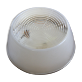 Holophane glass ceiling light - 34 cm