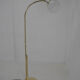 Lampadaire en laiton Art Déco, années 1930