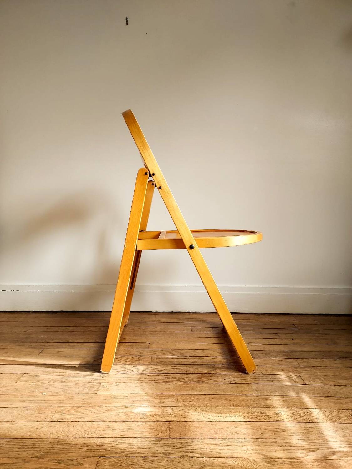 Vintage folding chair by OTK model 23, 1950s