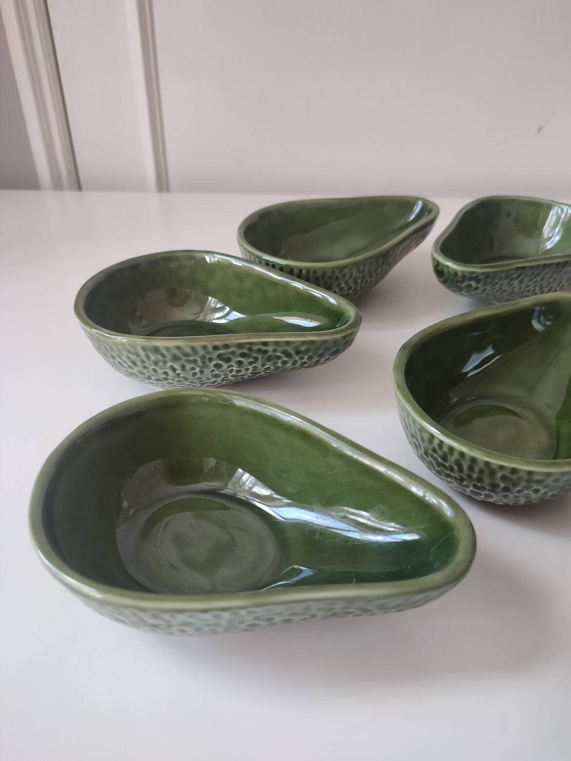 Lot coupelles barbotine avocat