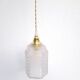 Suspension lampe baladeuse esprit Art déco